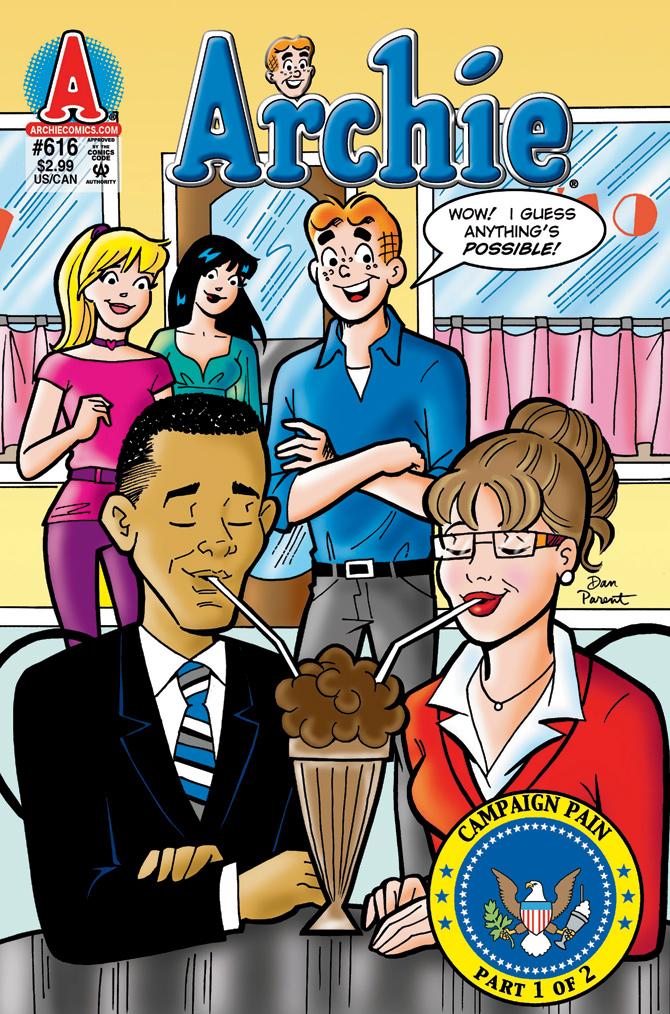 A cover of Archie comics