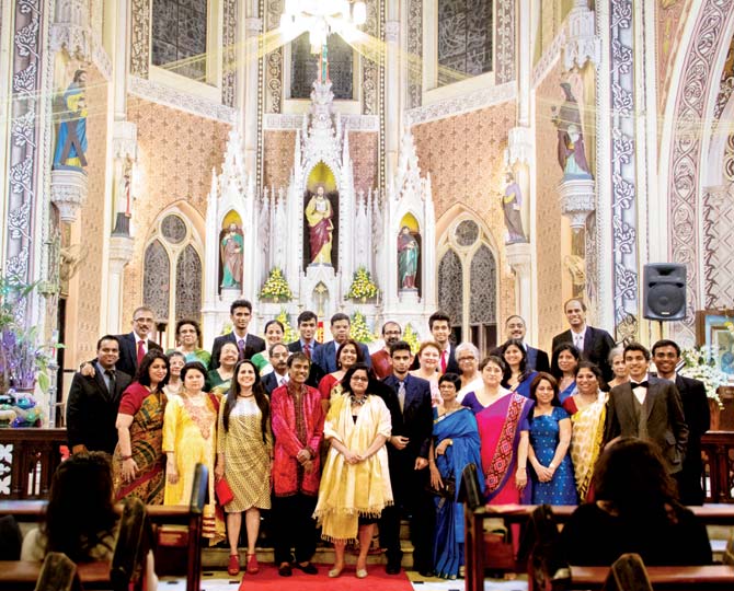 The Cathedral Singers from Holy Name Cathedral in Colaba
