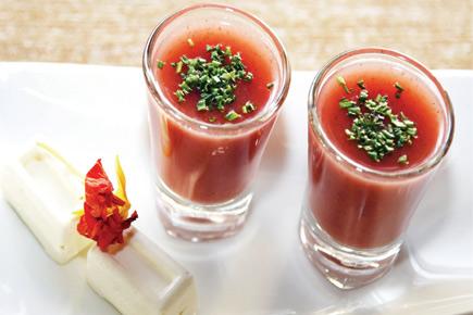 Food: Try chilled soup shot at a new restaurant in Khar