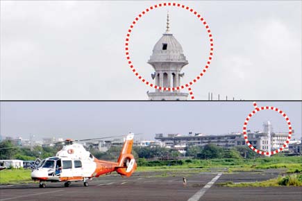 Mumbai: Juhu airport runway faces a cut, minaret stands tall