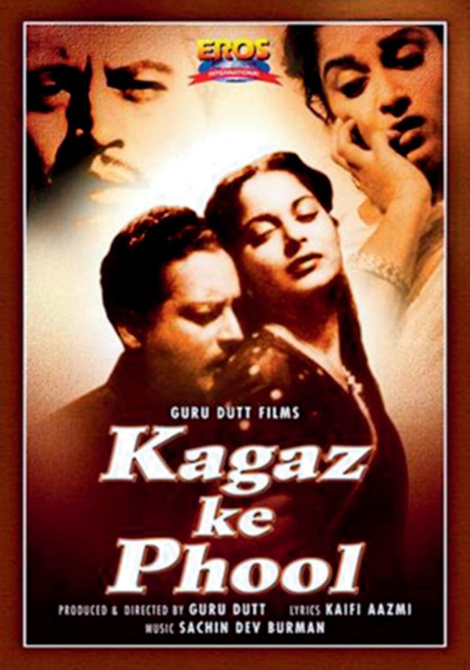 A poster of Kagaz Ke Phool 