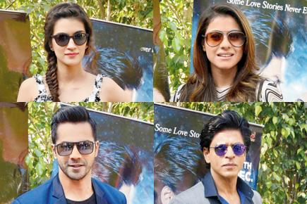 'Dilwale' cast at their film's promotional event