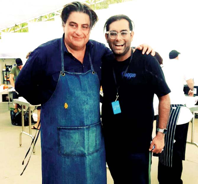 Matt Preston and Gaggan Anand