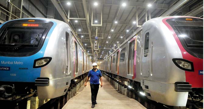 Mumbai Metro services