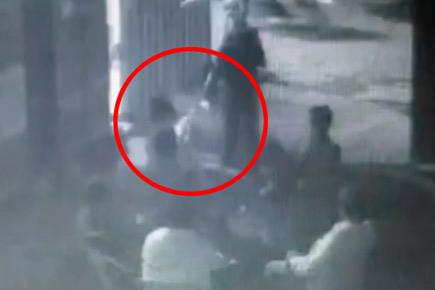 Caught on CCTV: Contractor shot at by unknown assailant in Mumbai