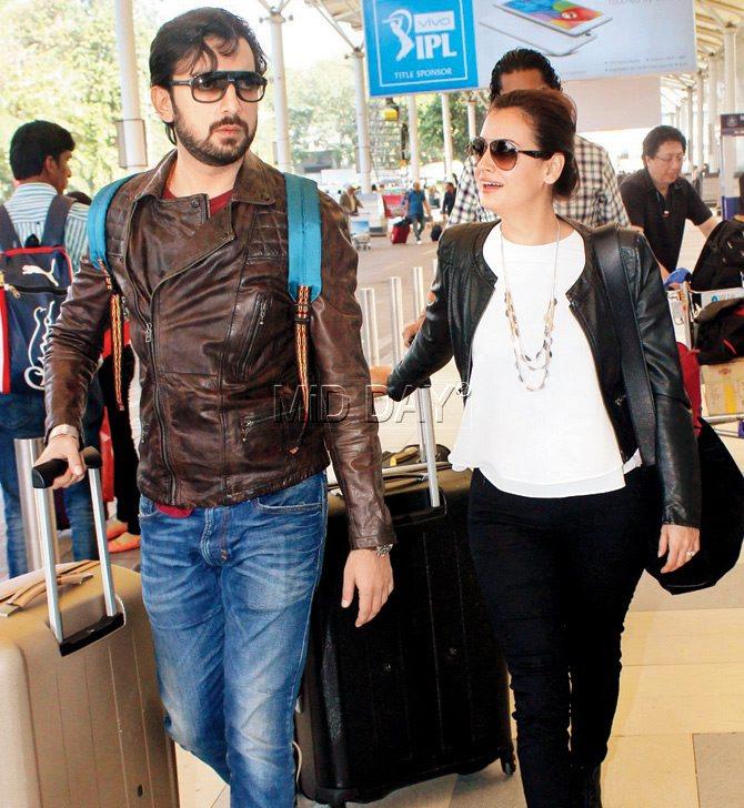 Sahil Sangha and Dia Mirza