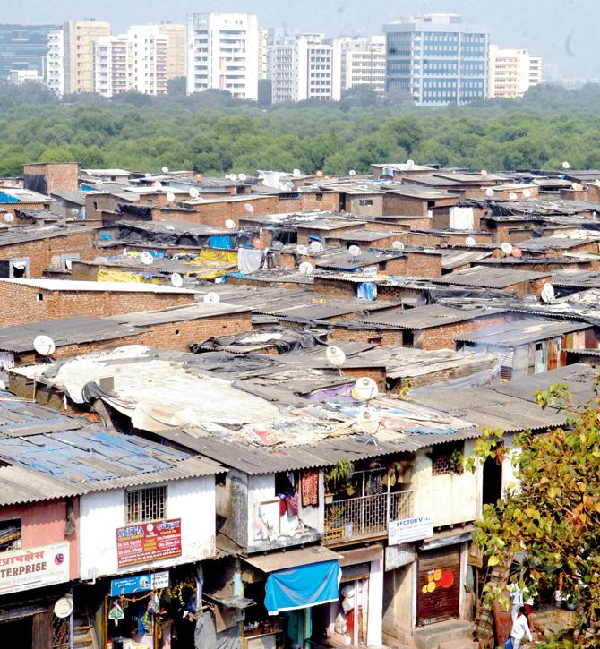 The new permissible ceiling will almost double the number of shanties in each slum pocket. File pics