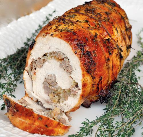 Roast Turkey Roulade is one of the offerings by Indigo Deli