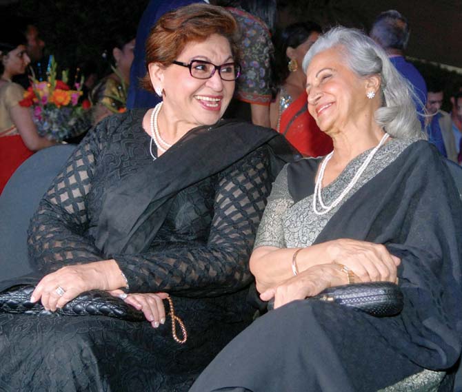 Helen and Waheeda Rehman