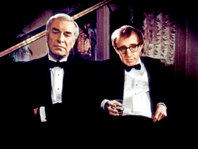 With Martin Landau in Crimes And Misdemeanors (1989)