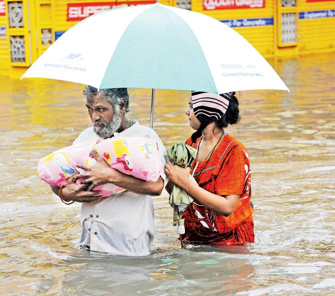 No relief: Rains to batter Chennai for seven days