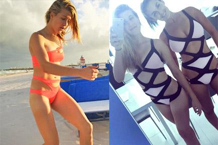 Tennis hottie Eugenie Bouchard sizzles in bikinis at exotic beaches