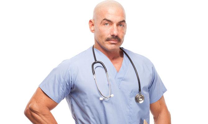Men with moustaches outnumber women in medical leadership