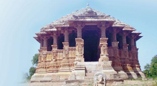 The Navlakkha temple in Sejakpur gets its name from the nine lakh carvings on the structure 