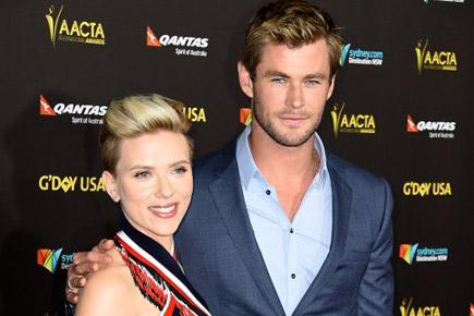 Scarlett Johansson: Chris Hemsworth is shockingly handsome
