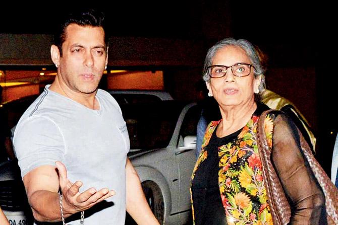Salman Khan also doesn’t like locking lips on screen as he is apparently not comfortable knowing that his mother (Salma) watches his films