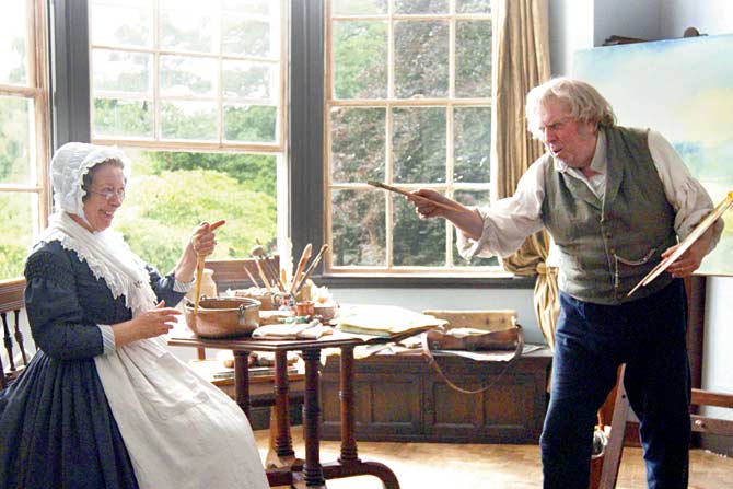 The audience has a very good reason to check out Timothy Spall’s performance as British painter JMW turner in this film