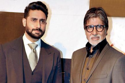When Abhishek Bachchan came to Big B's rescue