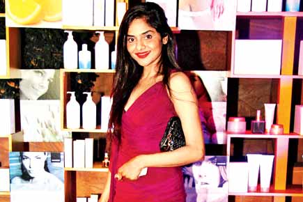 Celebs at the launch event of an Italian cosmetic brand