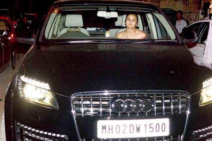 What's common between Alia's new car number and her birthday?