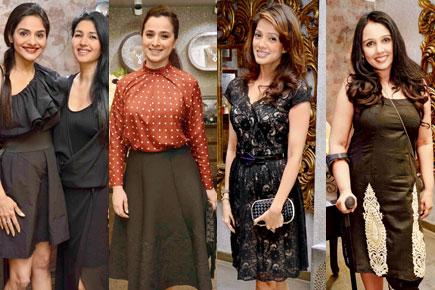 Bollywood fashionistas at a jewellery preview