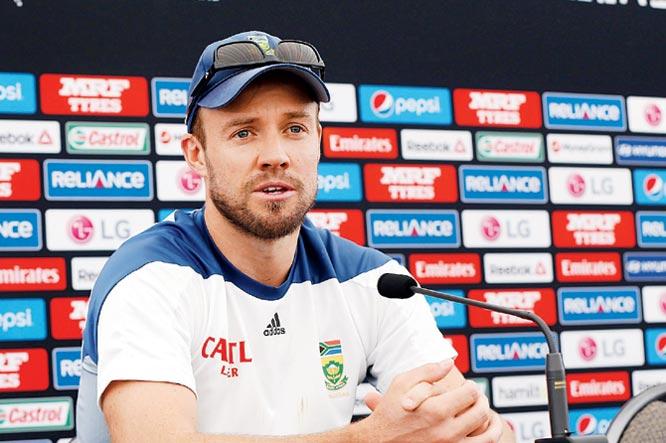 ICC World Cup: Proteas will take Zimbabwe seriously, says SA skipper De Villiers