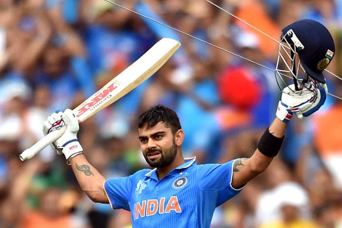 ICC World Cup: Virat Kohli's ton first by Indian vs Pakistan in WC