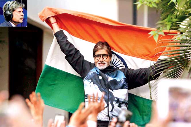 ICC World Cup: Amitabh Bachchan thrilled to be alongside Kapil & Co