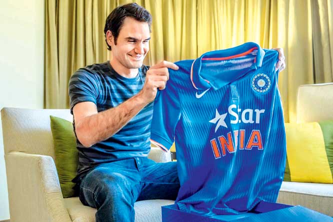 ICC World Cup: Swiss tennis ace Roger Federer turns India fan