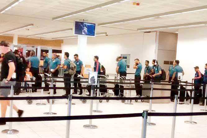 ICC World Cup: No smooth sailing at Adelaide airport for Team India