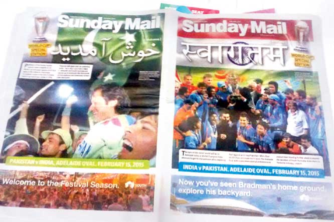 ICC World Cup: Aussie media go whole hog after India-Pak clash