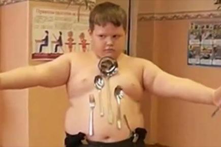 Boy who claims to have become real-life 'Magneto' after getting electric shock