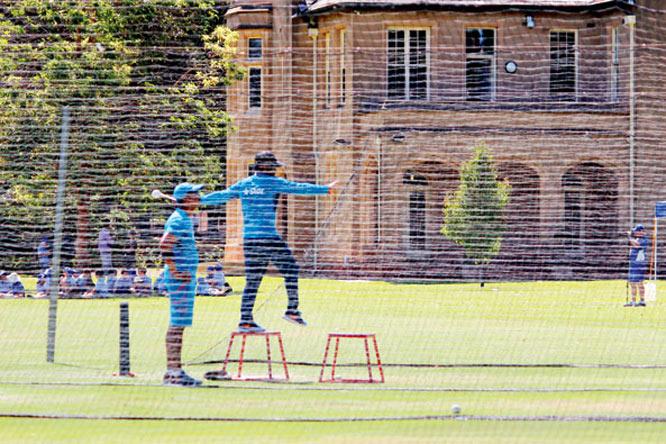 ICC World Cup: India practice against taller net bowlers