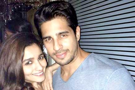 Alleged couple Alia Bhatt, Sidharth Malhotra shoot for an ad together