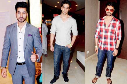 Telly stars at the screening of a documentary