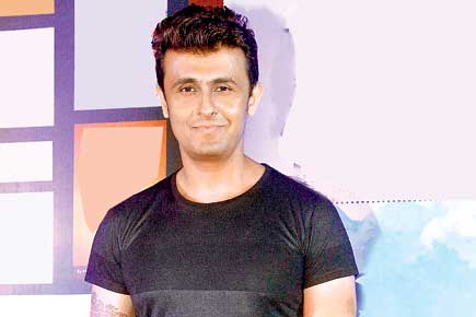 Spotted: Sonu Nigam at a book launch
