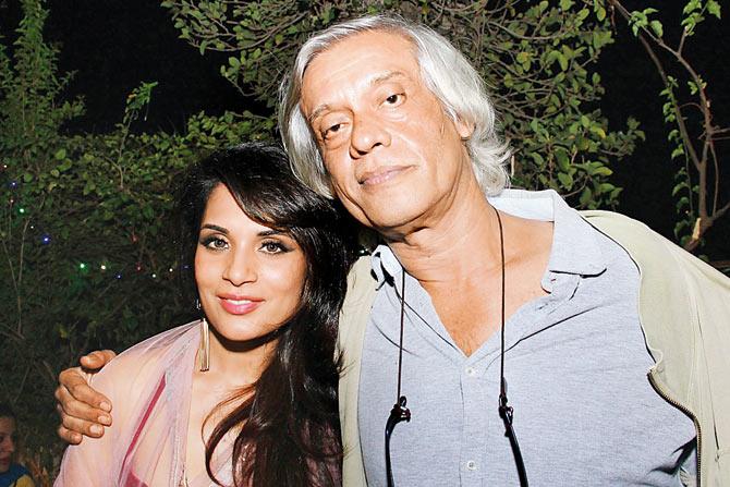Sudhir Mishra and Richa Chadda, who has a key role in the film