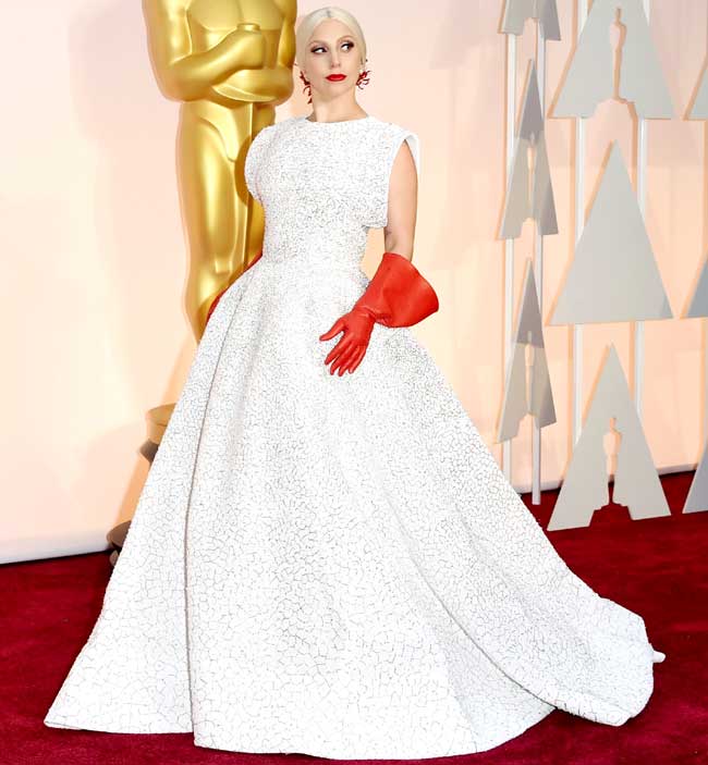 Lady Gaga at the Oscars