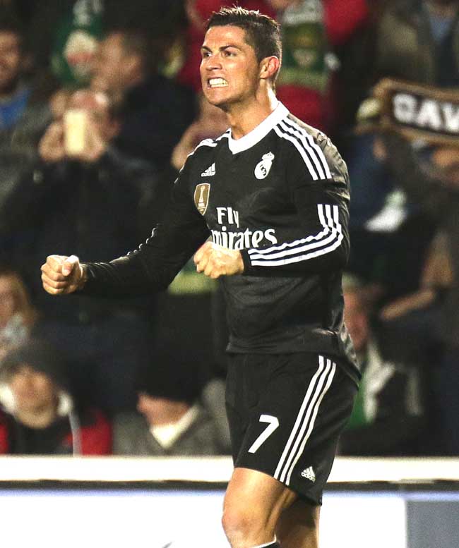 Cristiano Ronaldo. Pic/AFP