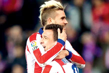 CL: Atletico's Mario Mandzukic and Antoine Griezmann searching for more goals at Leverkusen