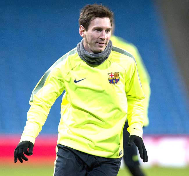 Lionel Messi. Pic/AFP