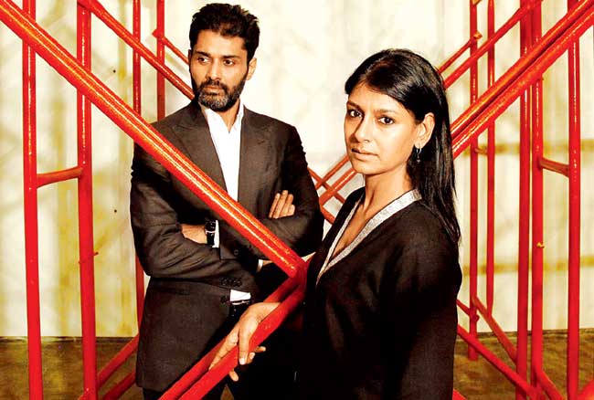 Subodh Maskara, CEO and founder, CinePlay, with wife and co-founder Nandita Das