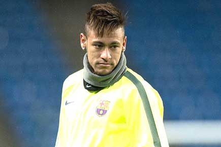 CL: Neymar in apparent bust-up with Manchester City fan