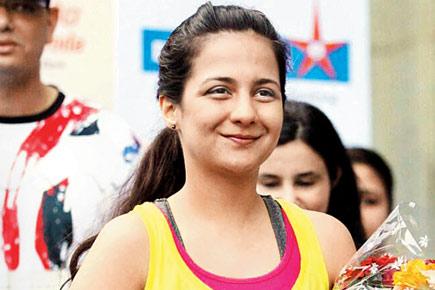 Spotted: DDLJ actress Pooja Ruparel at a marathon event