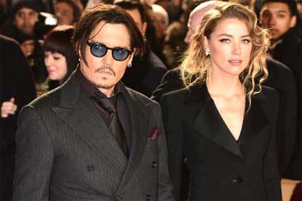 Johnny Depp pranks wife Amber Heard