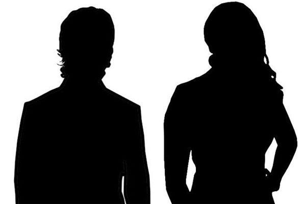 Shot in the dark: This actress was spotted below an actor