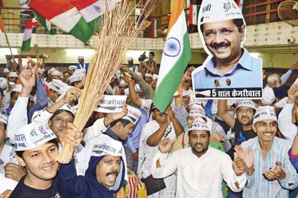 Flying high on its broom, AAP could land on top in Mumbai