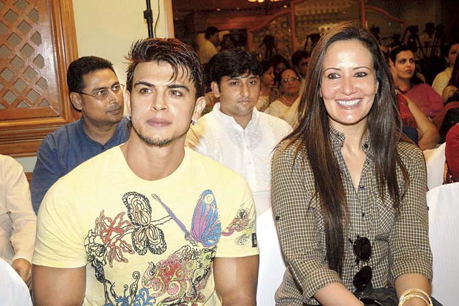 Ayesha Shroff (right), who is married to actor Jackie Shroff, had filed a case against Sahil Khan (left) in November, alleging that he had cheated her to the tune of Rs 5 crore