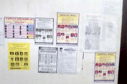 Mumbai: BMC says it can't act on illegal posters in its own offices