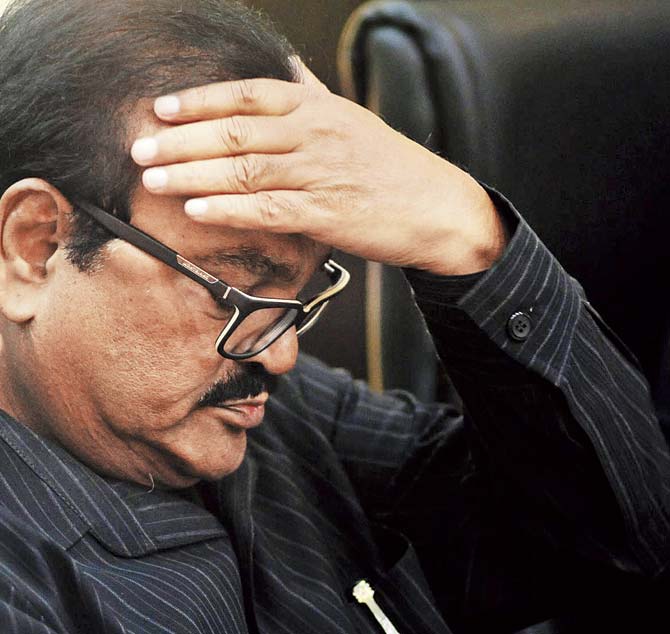 NCP leader and former PWD minister Chhagan Bhujbal. File pic